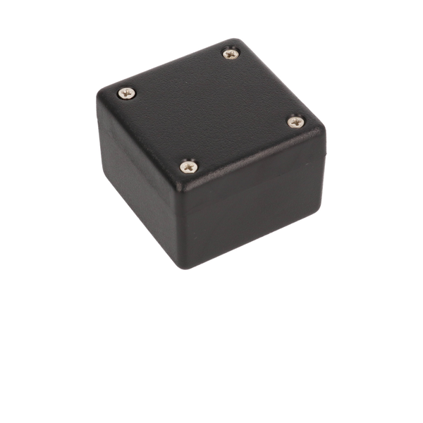 1594ABK Heavy Duty ABS Enclosure 56x56x40mm Black, Rugged Electronics Case