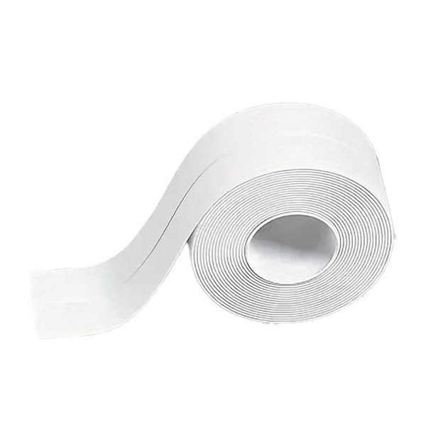 Self-Adhesive Bathtub &amp; Toilet Sealant Tape - Waterproof Edge Protector