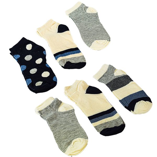 Low Cut Comfortable Ankle Socks-6 Pairs