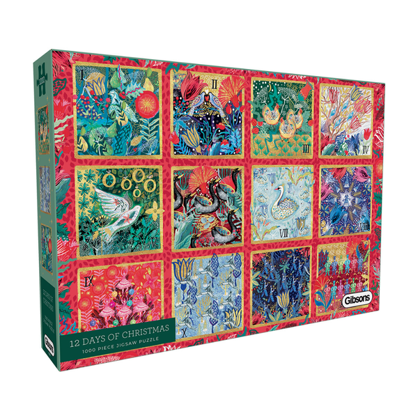 Gibsons - 12 Days of Christmas - 1000 Piece Jigsaw Puzzle