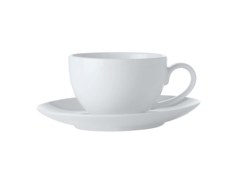Maxwell and Williams Coupe Espresso Cup and Saucer 100ml - Set of 4
