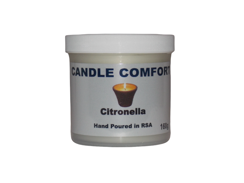 White Citronella Candle 160g x 12