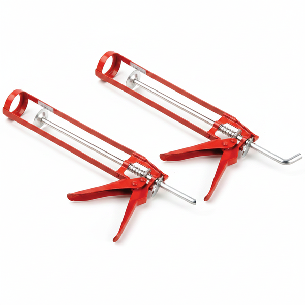 Heavy-Duty Caulking Gun 225mm Skeleton for Sealants and Adhesives - 2 Pack