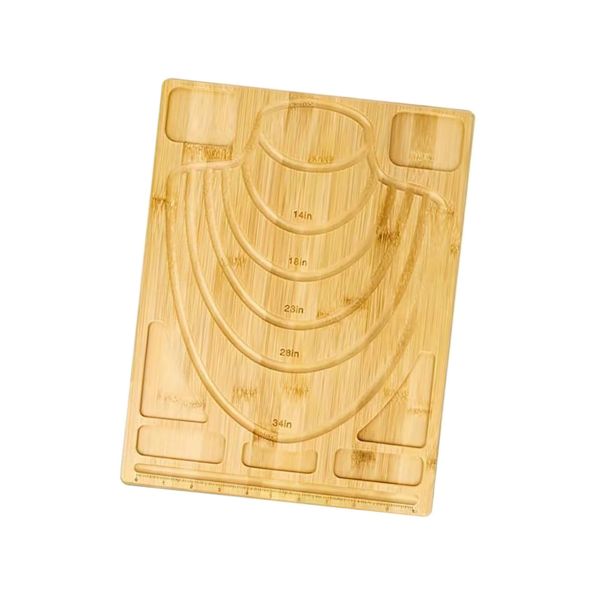 Wooden Bead Board for Jewelry Making Beading Board for Bracelet Necklaces