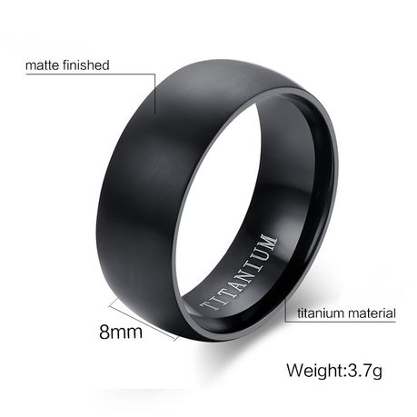 Black ring online titanium