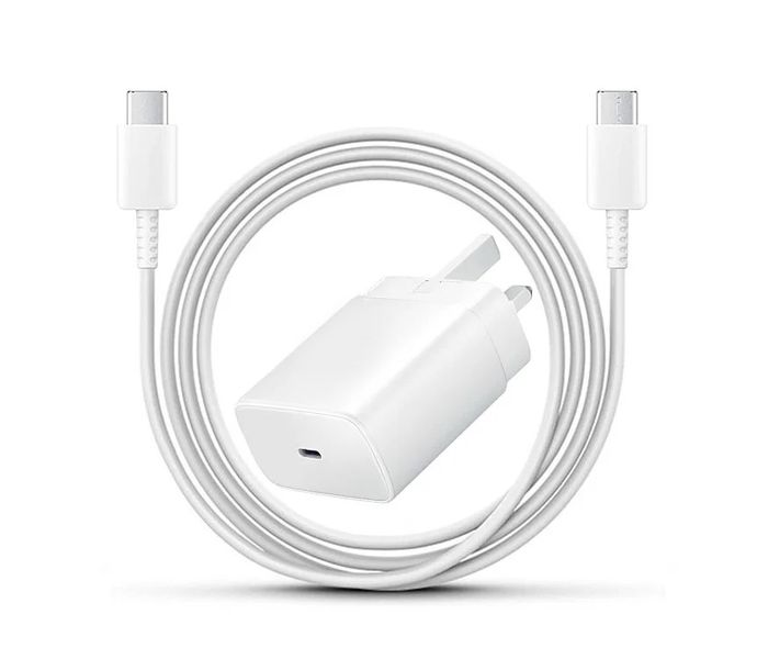 20W Type C Charger Adapter and Cable - USA Adapter Compatible With iPhone 15 and Newer