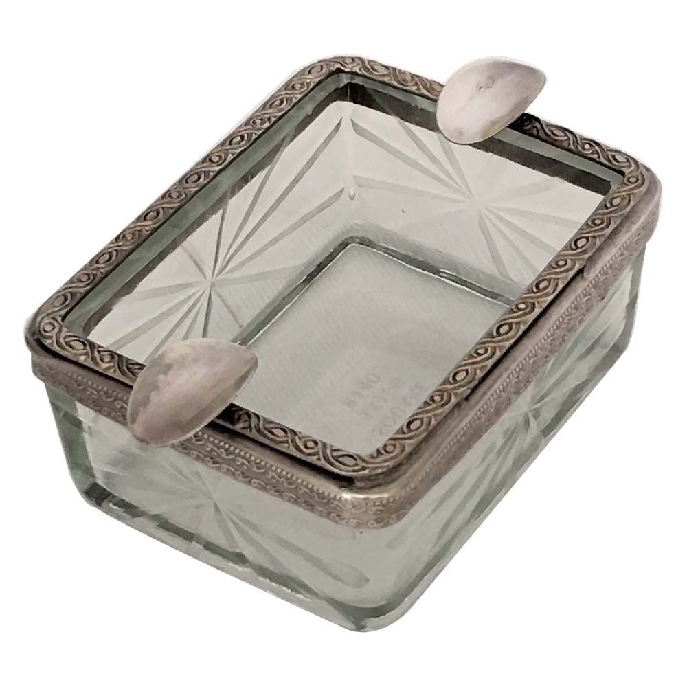 YB Ambiente Square Crystal Ashtray Shop Today. Get it Tomorrow