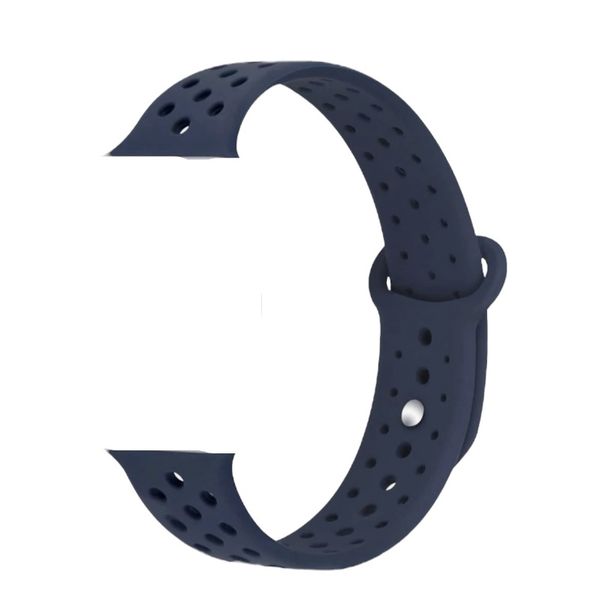 Silicone Breathable Strap/ Band for Apple Watch - Size 38mm/40mm/41mm