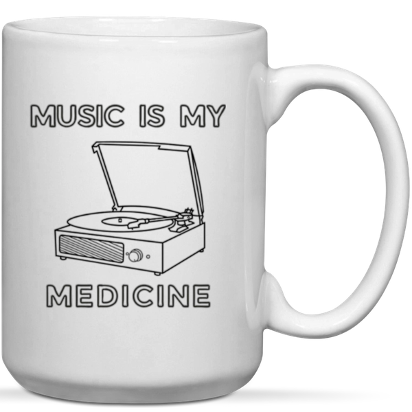 Music Is My Medicine Gift Mug