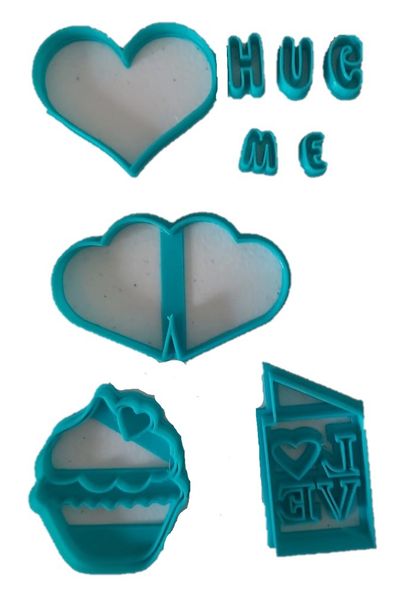 Valentine Cookie Cutter Set1
