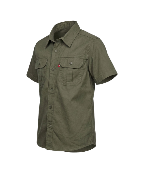 Salty - Kids Bush Shirt - Olive