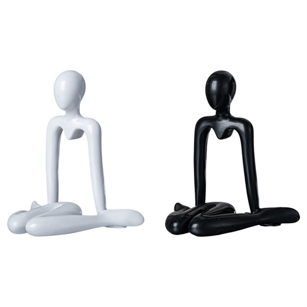 Nordic Abstract Statue Abstract Figure Sculpture Small Ornaments C