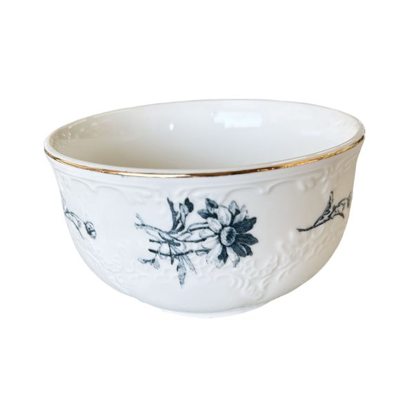 Blue Daisy Bowl (12.5CM × 7cm) I-23-1 Set of 4