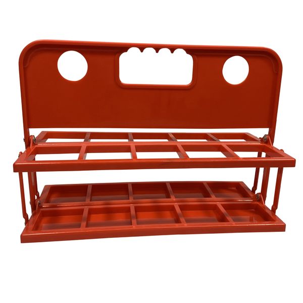 Mitzuma Collapsible Water Bottle Carrier - Red