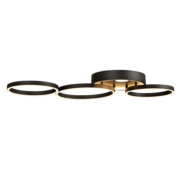 The Lighting Warehouse - Ceiling Light Cosmow Black LED