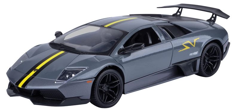 Lamborghini Murcielago LP670-4 SV Grey - Scale 1 : 24