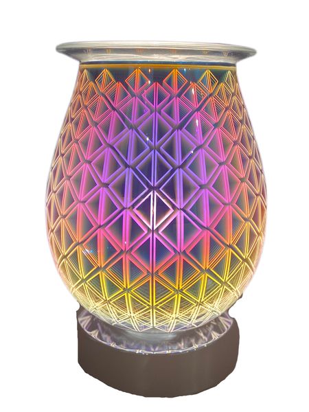 Deluxe Triangles Electric Wax Melt / Oil Burner