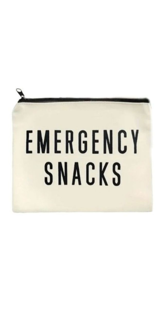 Emergency Snacks - Cosmetic Bag