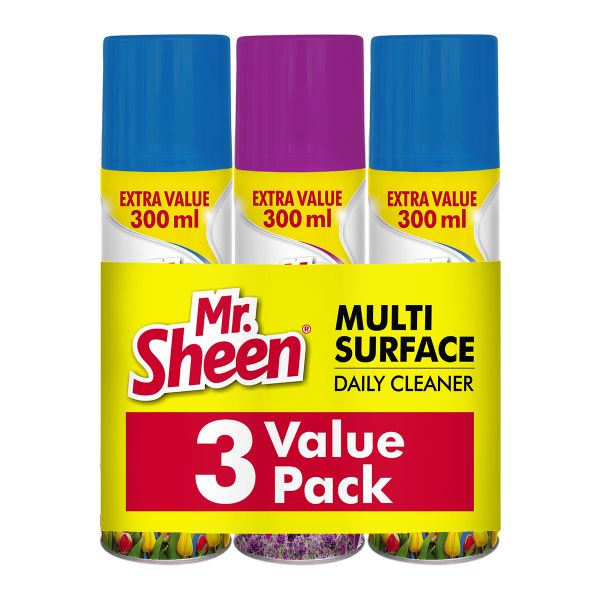 Mr Sheen Multi Surf Furnitur Clean 3 Pack 300Ml - 3 Pack