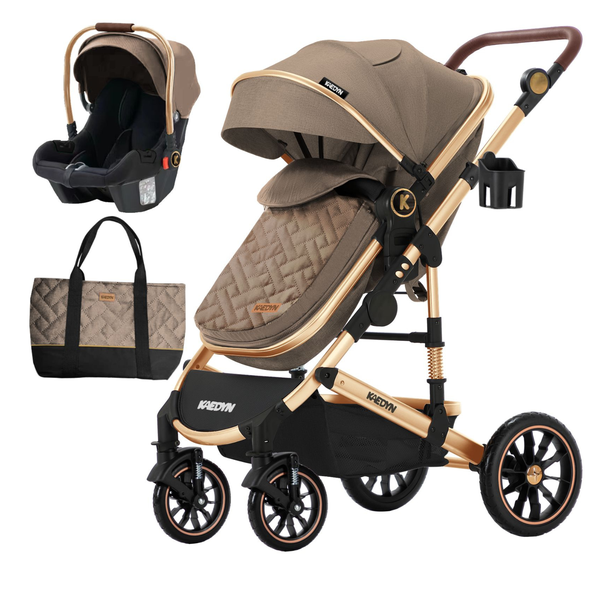 Multi-Purpose 3-in-1 Baby Stroller - Travel-Friendly and Easy to Fold