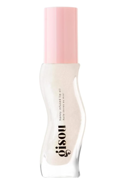 Gisou Honey Infused Lip Oil, Coconut Frost, 8ml