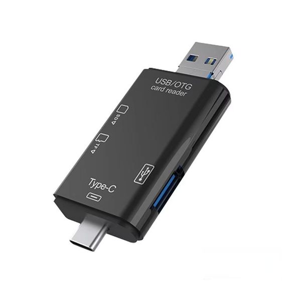 Otg Type C Card Reader Usb Tf Mirco Sd Smart Memory Flash Memory Adapter
