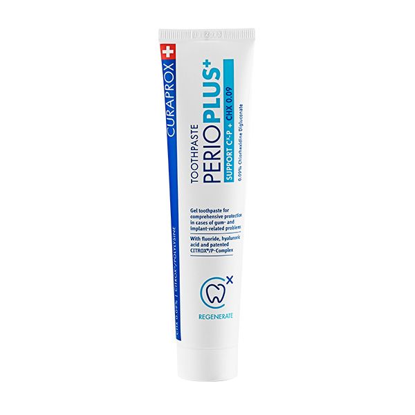 Curaprox Perio Plus+ Support toothpaste with CHX 0.09% 75 ml