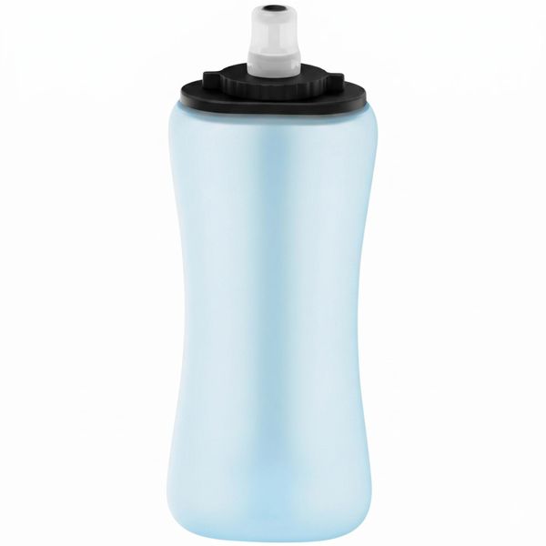 Collapsible Running Water Bottle 350ml, Blue