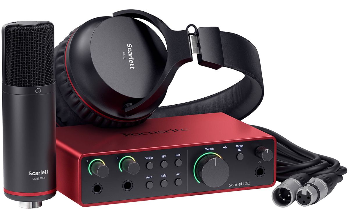 Focusrite Scarlett 2i2 Studio 4th Gen Recording Bundle | Shop