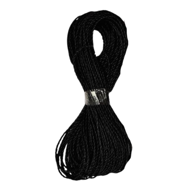 SourceDirect - Black Lacing Cord - 2mm x 20m