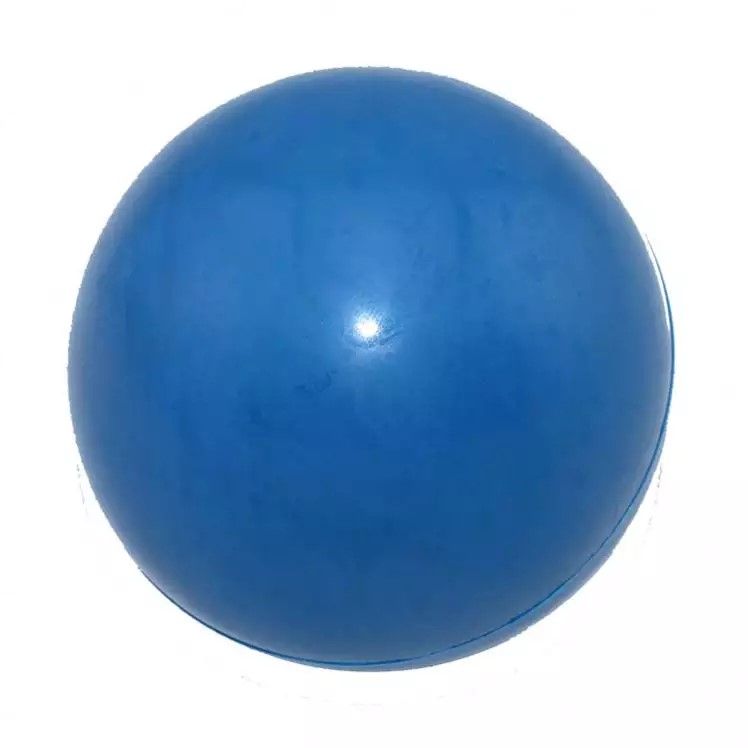 WigWagga - Rubber Dog Ball for Throwing Fetching Chewing - Blue - 8cm ...