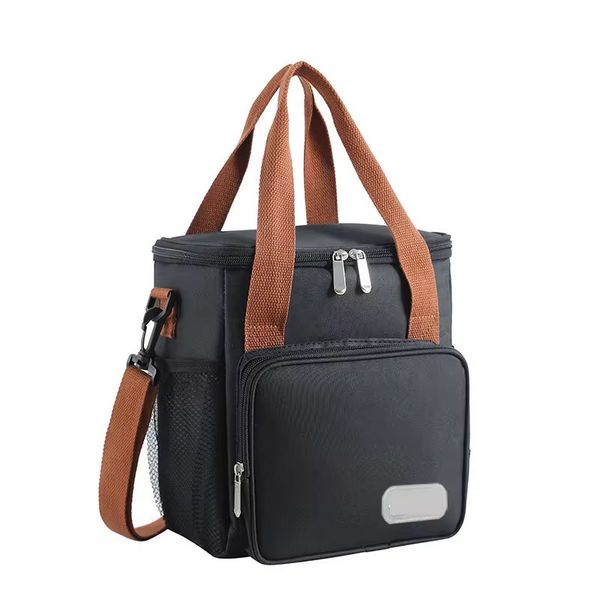 Lunch Bag with Shoulder Strap and 3 Compartments-BT023