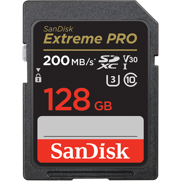 SanDisk Extreme PRO SDHC And SDXC UHS-I Card 128GB