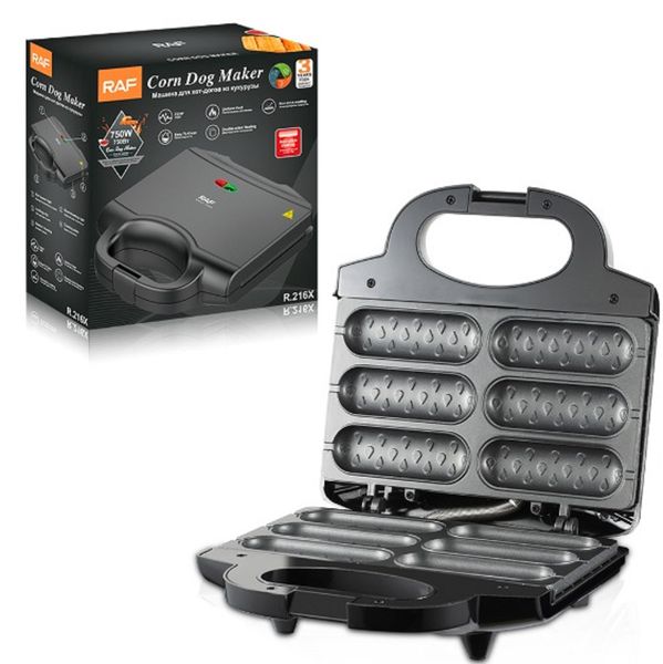 Mini Electric None-Stick Coating Sandwich Corn Dog Waffle Maker