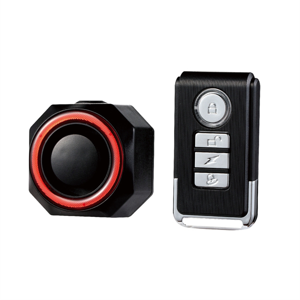 Bicycle Alarm Remote Control Bike Anti Theft Alarm USB Rechargeable