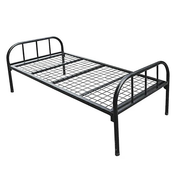 Double arch Military Dorm Bed - Metal Steel