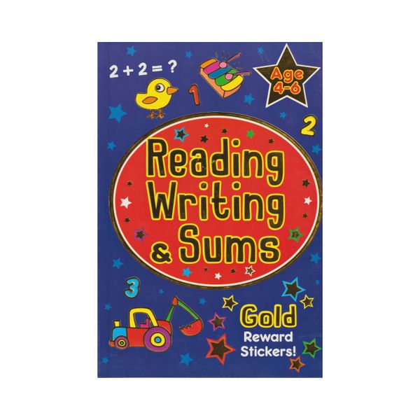Reading, Writing &amp; Sums Activity Book (4-6 yrs)