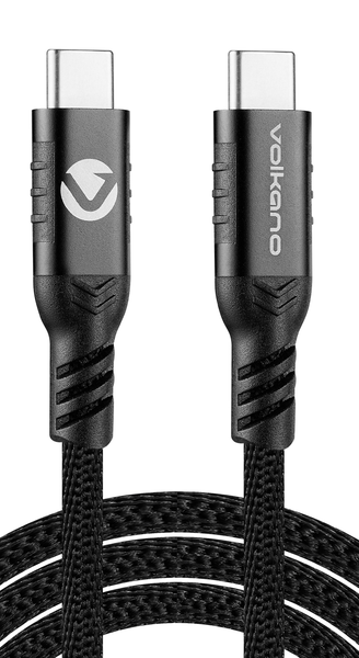Volkano Weave 60W Magnetic USB-C to USB-C PD Fast Charge &amp; Data Cable