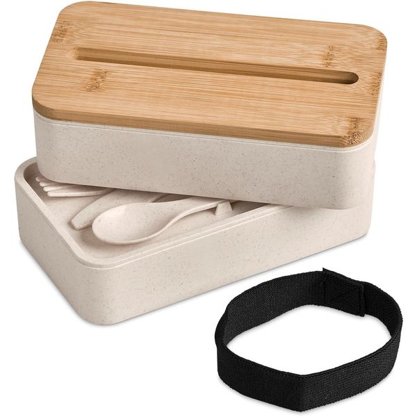 Dura - Wheat Straw Lunch Box &amp; Phone Stand