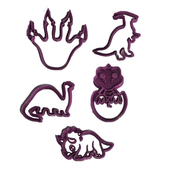 Dinosaur Cookie Cutters Set 4