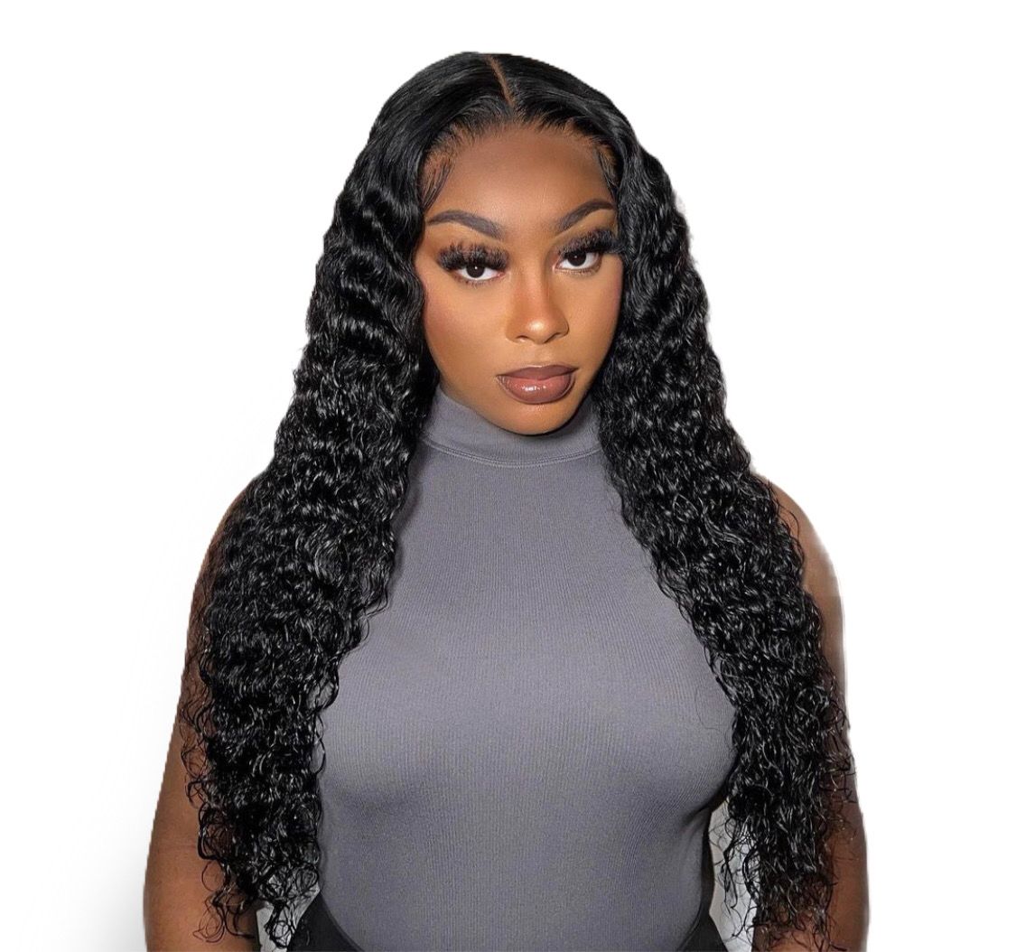 Premium Waterwave Brazilian Lace Frontal Wig | Shop Today. Get it ...