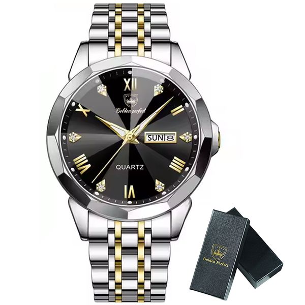 Waterproof Men's Wristwatch for Daily Wear -Timeless Men's Quartz Watch