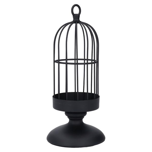 Vintage Iron Bird Cage Candle Holder Decorative Candle Holder for Wedding