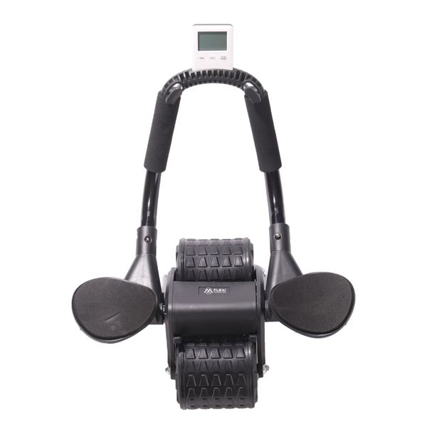 Flexi Muscles - Automatic Rebound Abs Roller Wheel with Elbow Support.