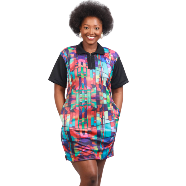 Theron African Golfer Dress