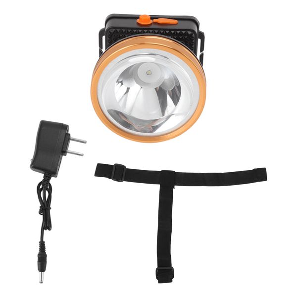 Led Headlamp Flashlight Rechargeable High Light Miner Lamp for Night