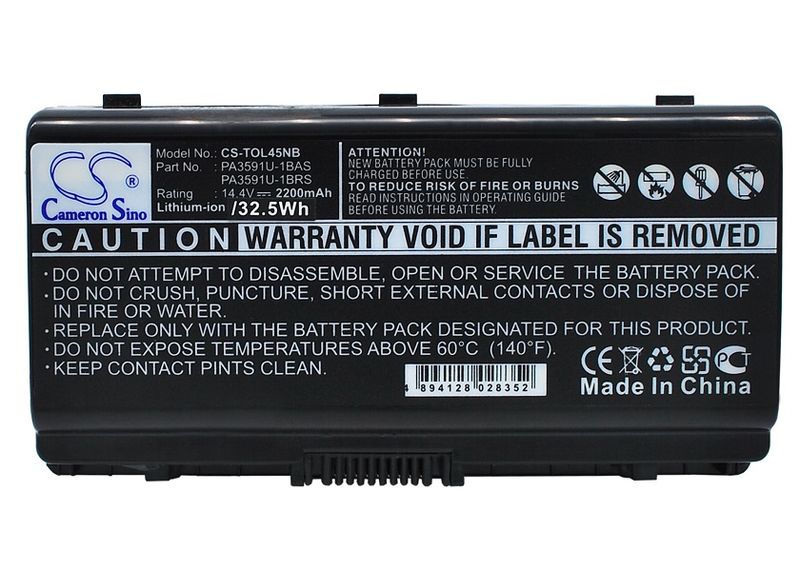 TOSHIBA Satellite L40/Pro L40 replacement battery