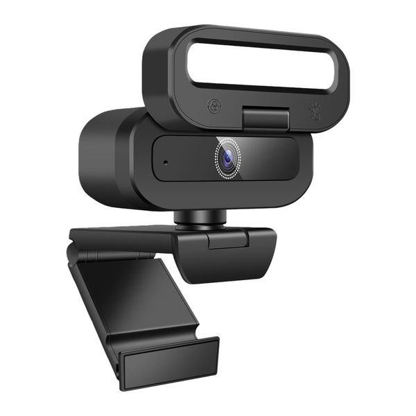 4K USB Webcam With Fill Light Tripod Stand And Type C Adapter 4 Pcs
