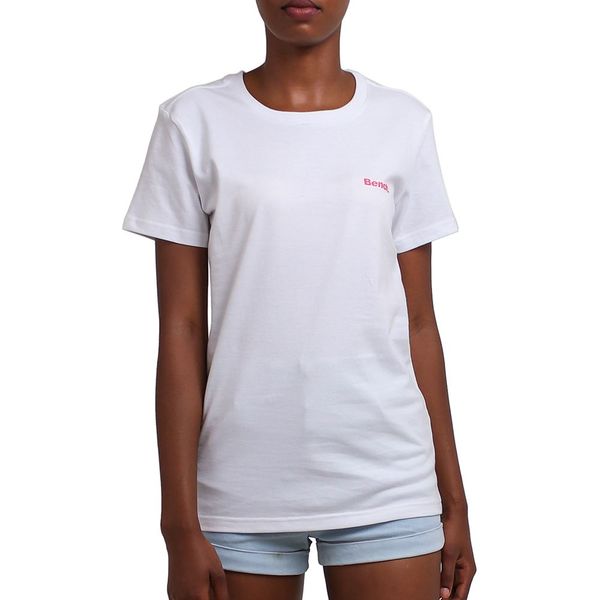 Bench-Womens-Jada Ss T-Shirt-White Bench-Jada Ss Tee-White