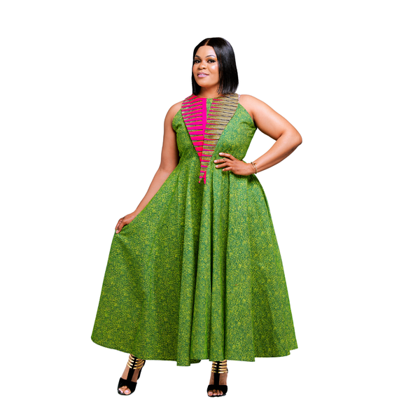 Xongisa Dress - Green